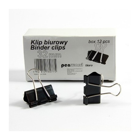 SPINACZ BINDER CLIP 32mm a'12