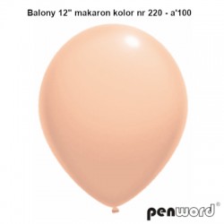 BALONY 12" MAKARON KOLOR NR 220 - a'100