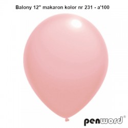 BALONY 12" MAKARON KOLOR NR 231 - a'100
