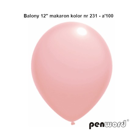 BALONY 12" MAKARON KOLOR NR 231 - a'100
