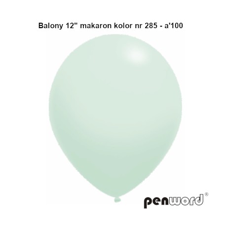 BALONY 12" MAKARON KOLOR NR 285 - a'100