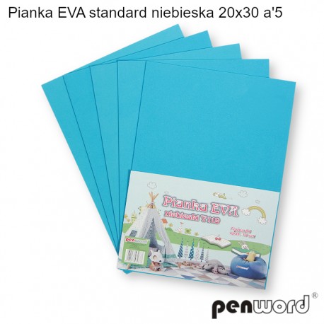 PIANKA EVA STANDARD NIEBIESKA 20X30 a'5