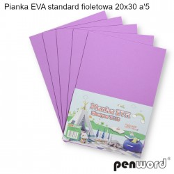 PIANKA EVA STANDARD FIOLETOWA 20X30 a'5
